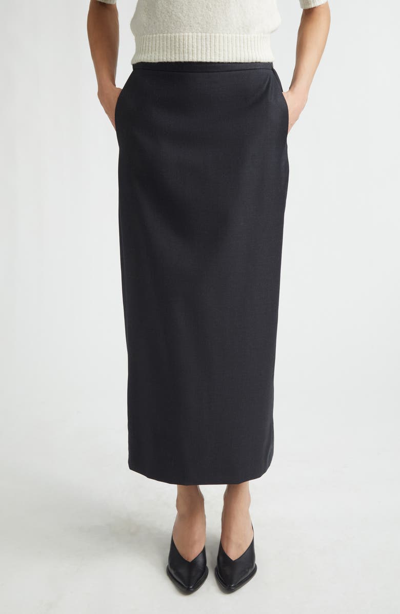 Cara Super 120s Wool Pencil Skirt