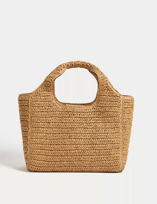 Straw Shoulder Bag