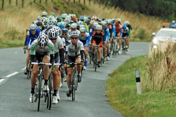 HTC's train with Irishman Matthew Brammeier at the head.