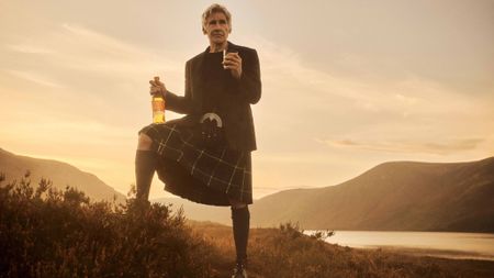 Harrison Ford wearing a kilt