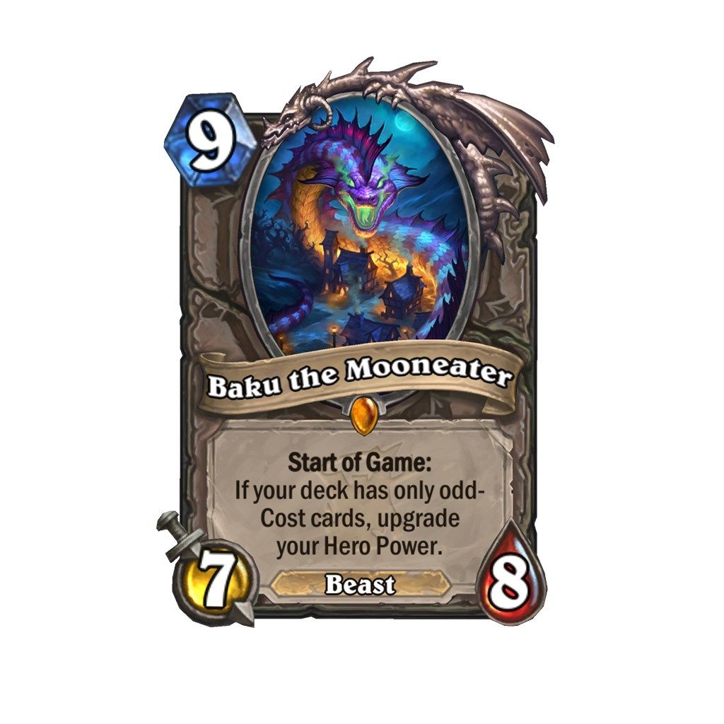 Above: All the 'even and odd' cards set to appear in The Witchwood.