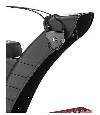 Craftsman Quiet image: The adjustable chute rotates up to 200 degrees around to help you remove snow.