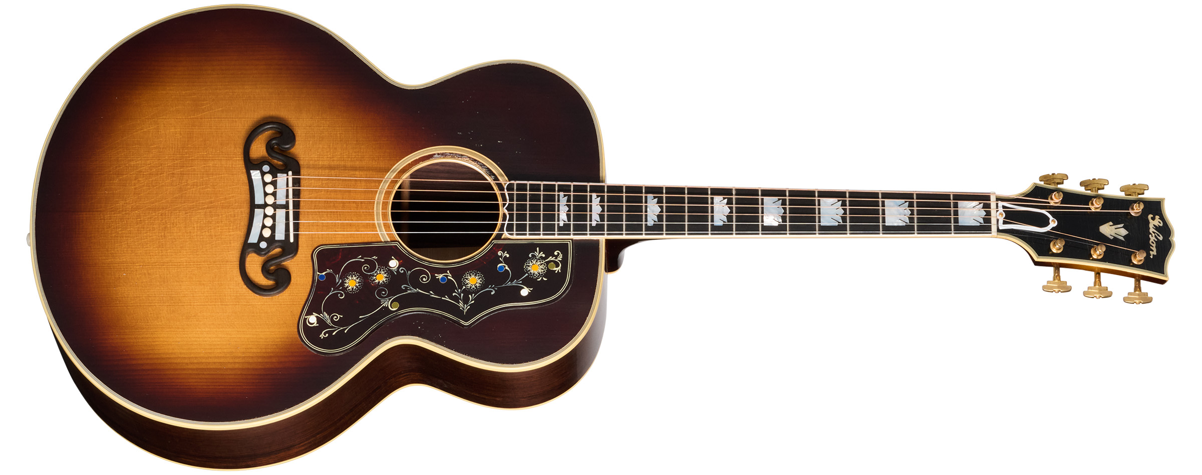 Gibson Custom Pre-War SJ-200 Rosewood, Light Aged, Faded Vintage Sunburst
