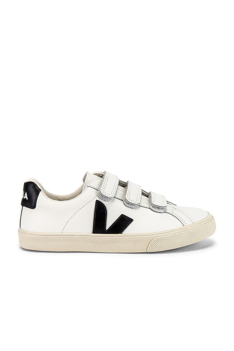 Veja Recife Rubber-Trimmed Leather Sneakers