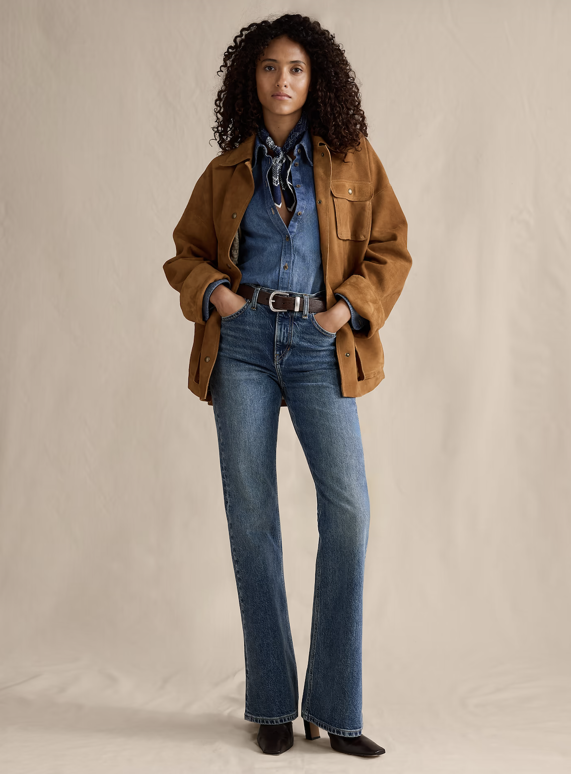 Banana Republic High-Rise Bootcut Jeans