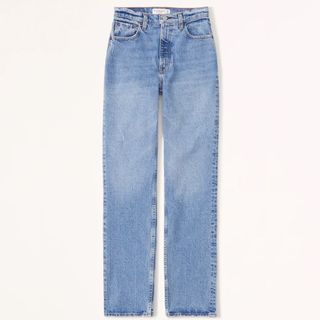 light wash blue straight leg 90s jeans
