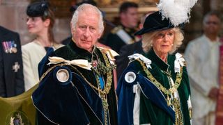 King Charles III and Queen Camilla attend the National Service of Thanksgiving and Dedication for King Charles III and Queen Camilla