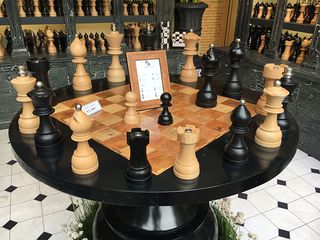 Salt and pepper chess pieces