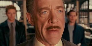 J.K. Simmons as J. Jonah Jameson