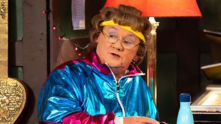 The character of Mammy dressed in a tracksuit in the Mrs Brown's Boys New Year Special 2024
