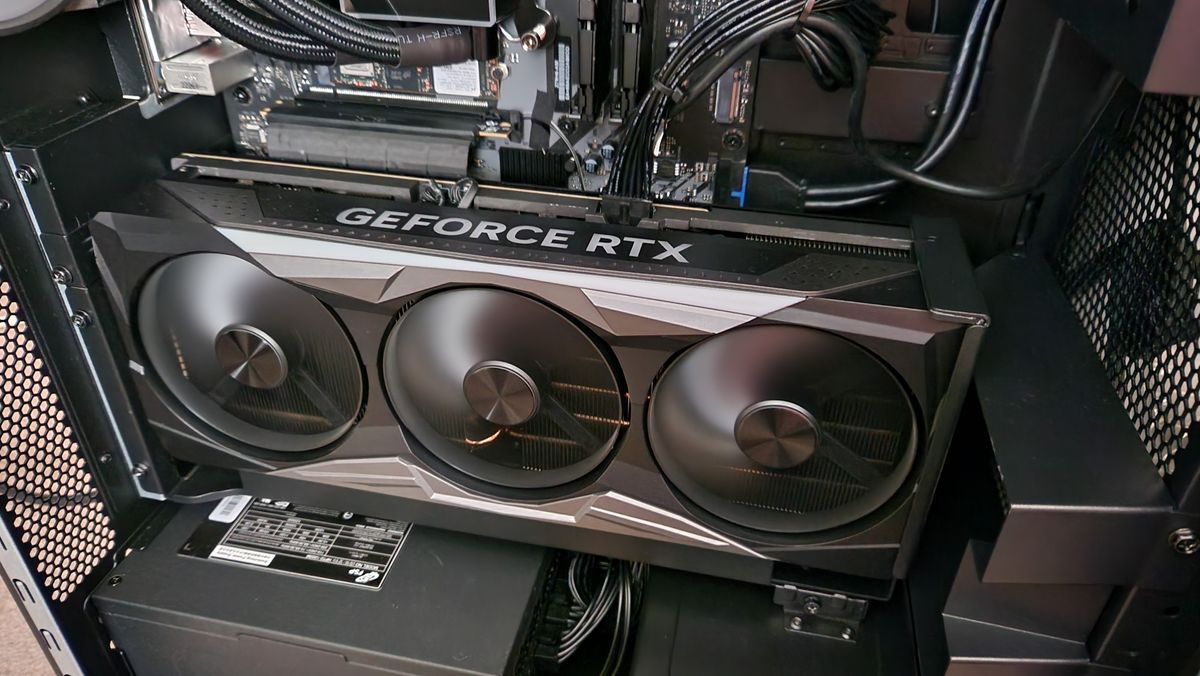 Acer Predator Orion 7000's Nvidia GeForce RTX 4090 graphics card