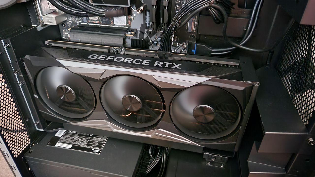 Acer Predator Orion 7000's Nvidia GeForce RTX 4090 graphics card
