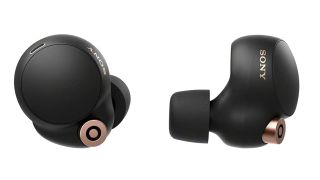 Best in-ear headphones and earbuds: Sony WF-1000XM4 in black