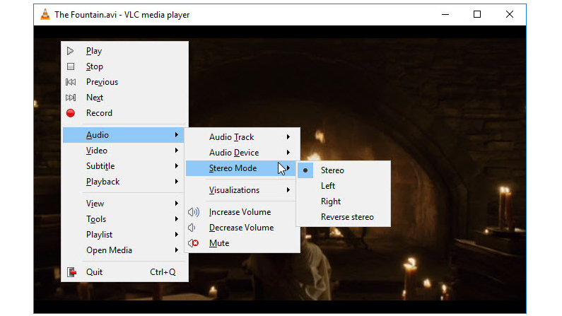 VLC's minimal and full-screen modes give you quick access to the player's controls without the need to reactivate toolbars and interrupt your viewing