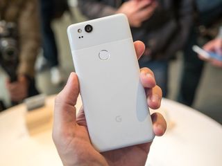 Google Pixel 2 in white