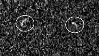 These NASA radar images show the asteroid Apophis on March 8 and 9 as it passed within 10.6 million miles (17 million kilometers) of Earth in a 2021 flyby. NASA recorded the views with Deep Space Network antennas.