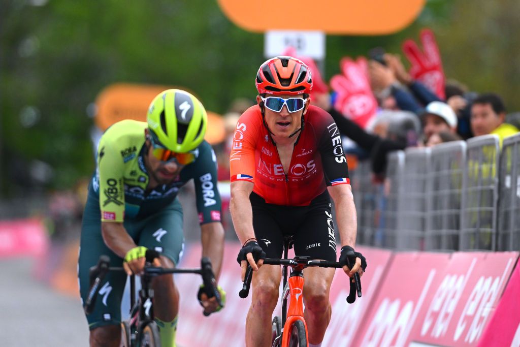 Geraint Thomas and Dani Martinez finished 27 seconds down on Pogačar