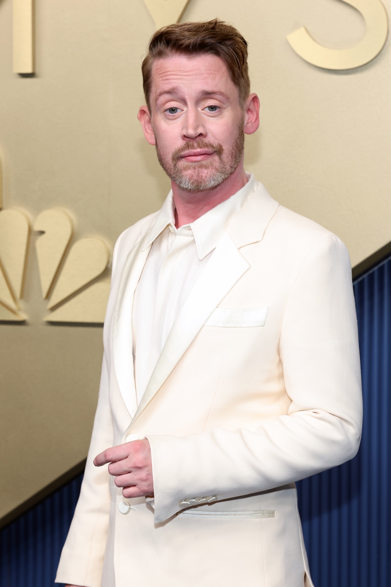 LOS ANGELES, CALIFORNIA - SEPTEMBER 14: Macaulay Culkin attends the 78th Primetime Emmy Awards at Peacock Theater on September 14, 2026 in Los Angeles, California. (Photo by Kevin Mazur/Getty Images)