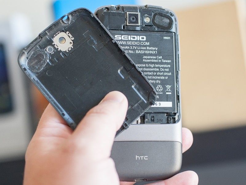 The Nexus One, when removable batteries were the norm