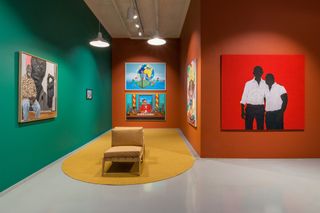Installation views, ‘When We See Us: A Century of Black Figuration in Painting’, 2022, Zeitz MOCAA.