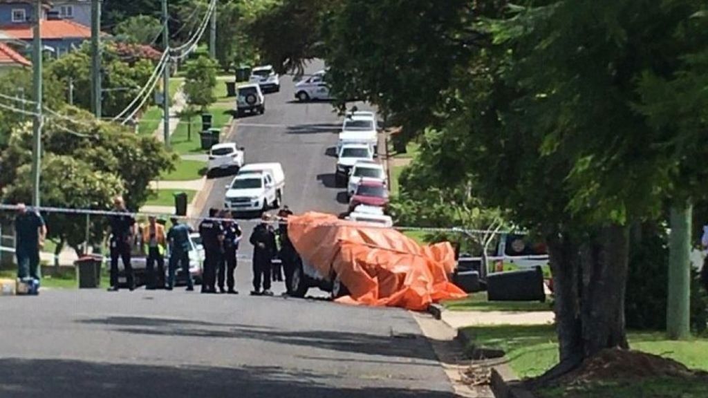 Brisbane car fire