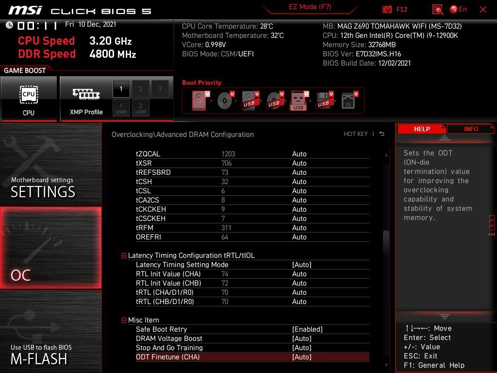 MSI MAG Z690 Tomahawk WIFI