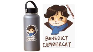 Benedict Cumbercat Sticker
