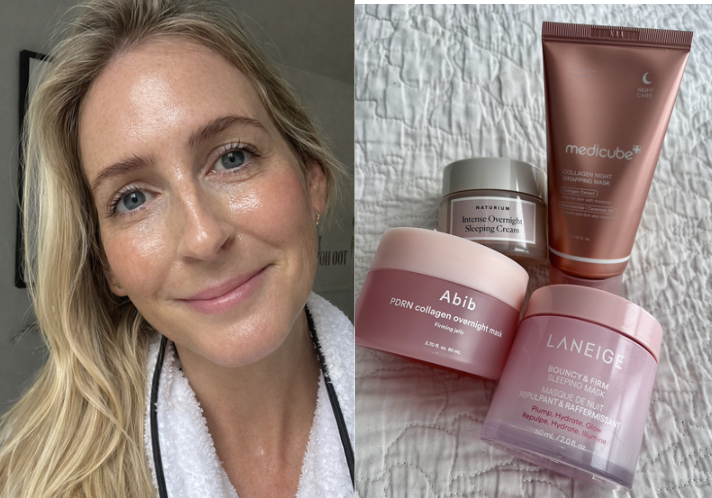 Overnight skincare mask