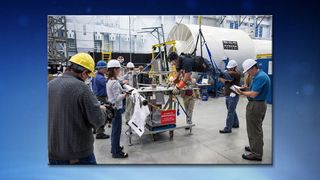 Partial Gravity Simulator Used for Spacewalk Preparation