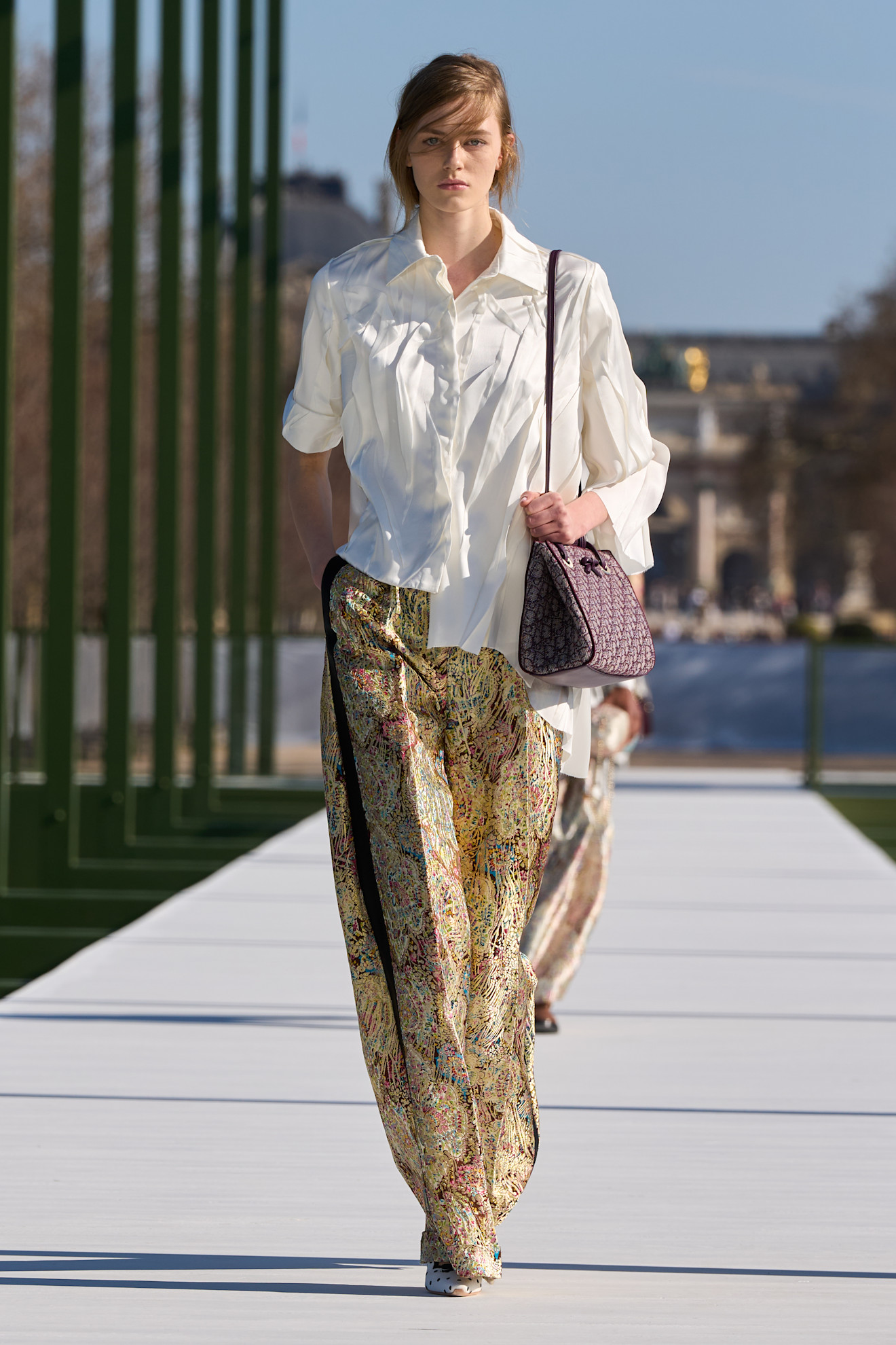 models on the Dior Fall 2026 runway at Paris Fashion Week