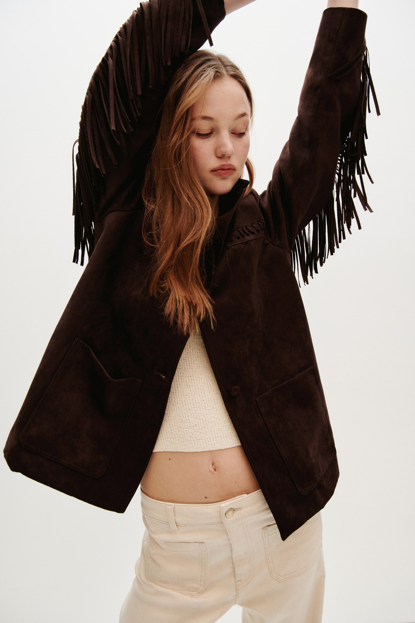 Fringed Blazer