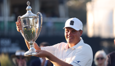 Sami Valimaki holds the RSM Classic trophy