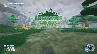 Bugsnax map: Sugarpine Woods