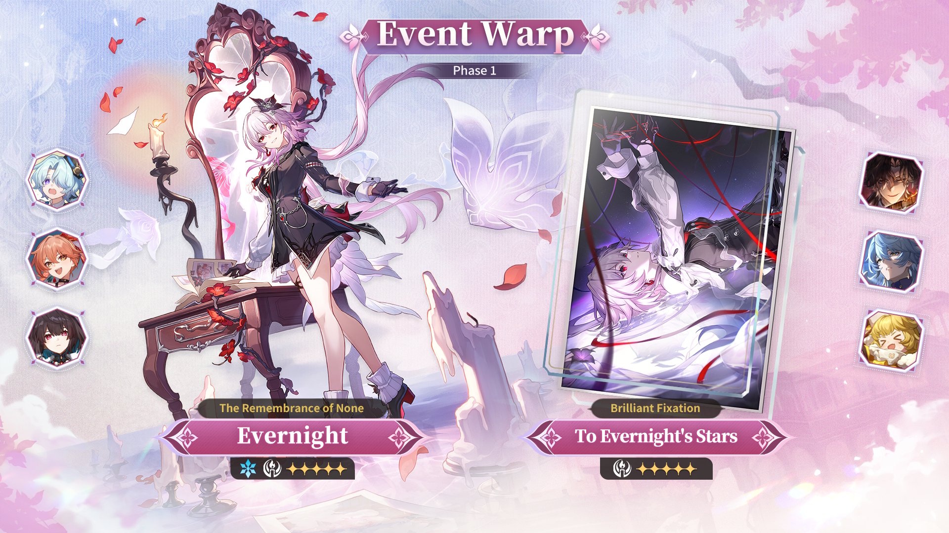 Honkai Star Rail banners - Evernight in version 3.6