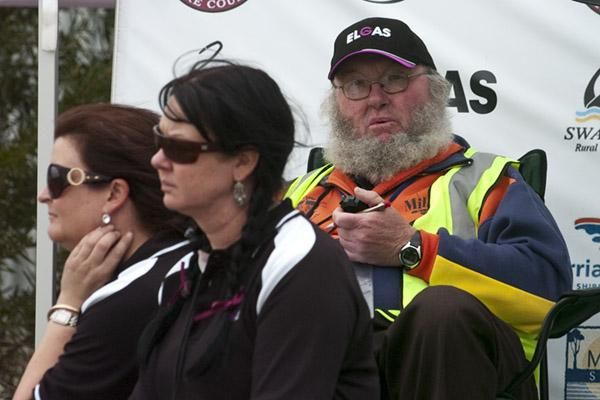 Tour time-keeper George Underwood is a stalwart of the Caribou Publications run Scody Cup National Road Series.