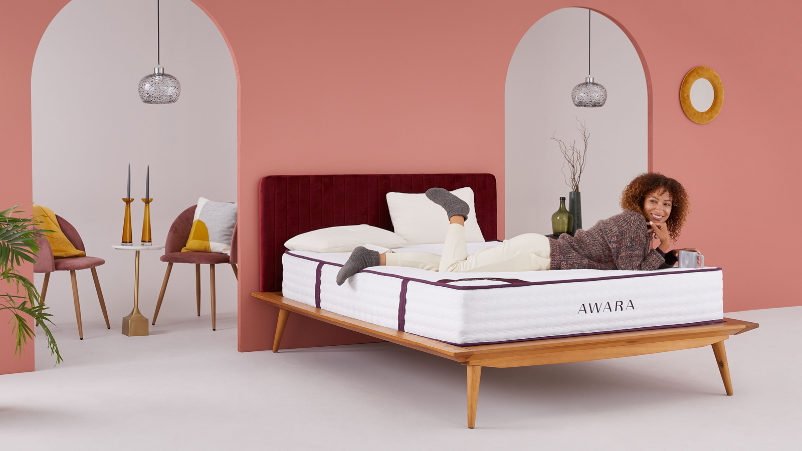 Awara Natural Luxury Hybrid mattress