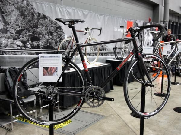 Serotta continues to offer the all-steel Colorado with its distinctly ovalized and swaged tubes. Joints are TIG-welded, though, instead of lugged like on the original.