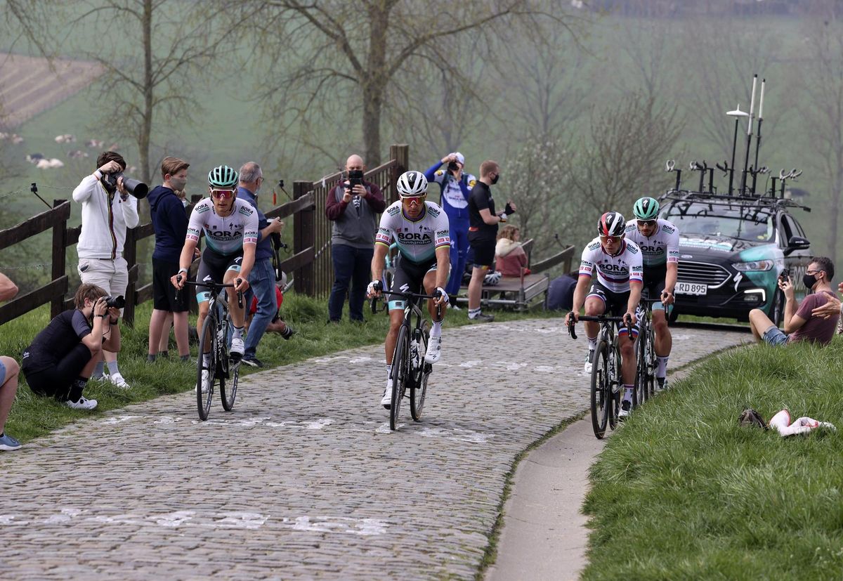 Tour de Flanders 2021 Ronde Van Vlaanderen 2021 Recon at the parcours 01042021 Peter Sagan SVK Bora Hansgrohe photo Jan De MeuleneirPNBettiniPhoto2021