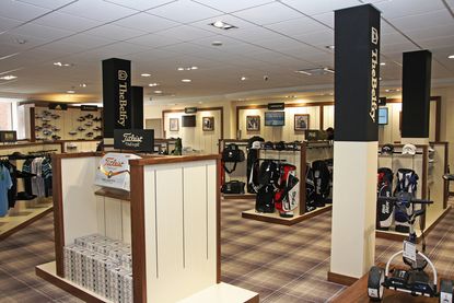 The new golf shop at The Belfry