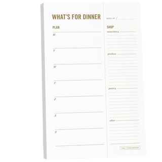 Meal planning notepad