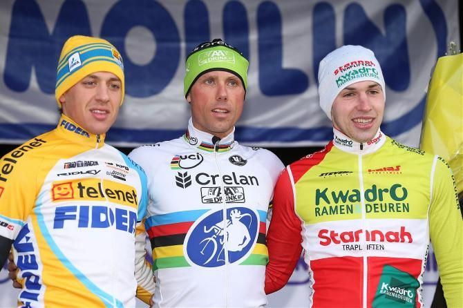 Podium: Tom Meeusen, Sven Nys, Diether Sweeck