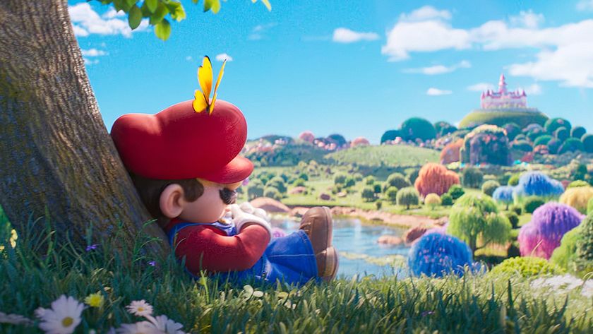 A scene from the trailer for The Super Mario Galaxy Movie