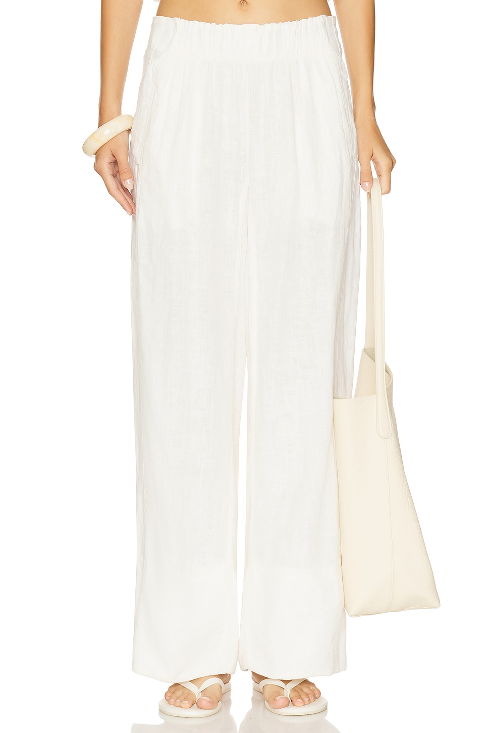 Days End Linen Pull on Pant