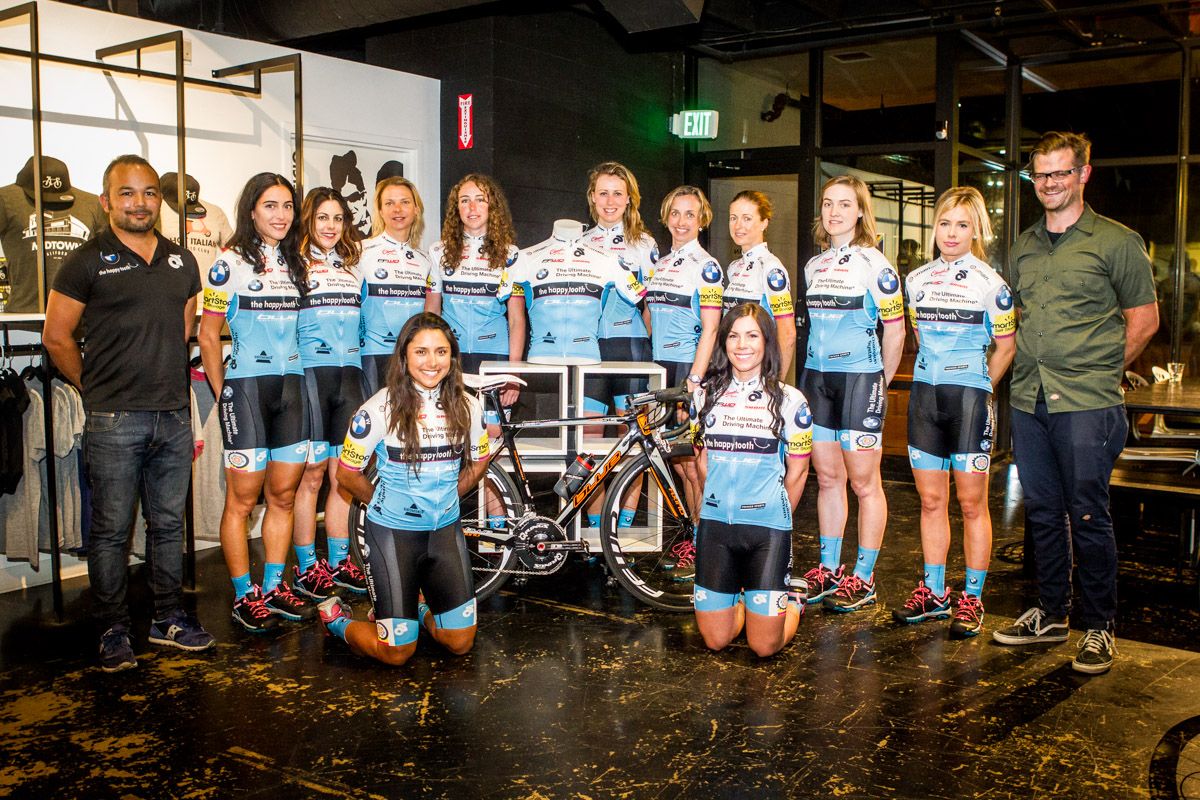 The team on display during the presentation in Sacramento.