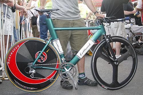 Lemond was in a race against a clock for a bike designed to race against the clock!
