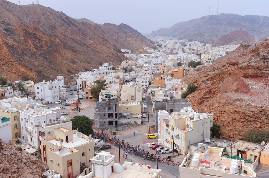 The race passes through various unique locations