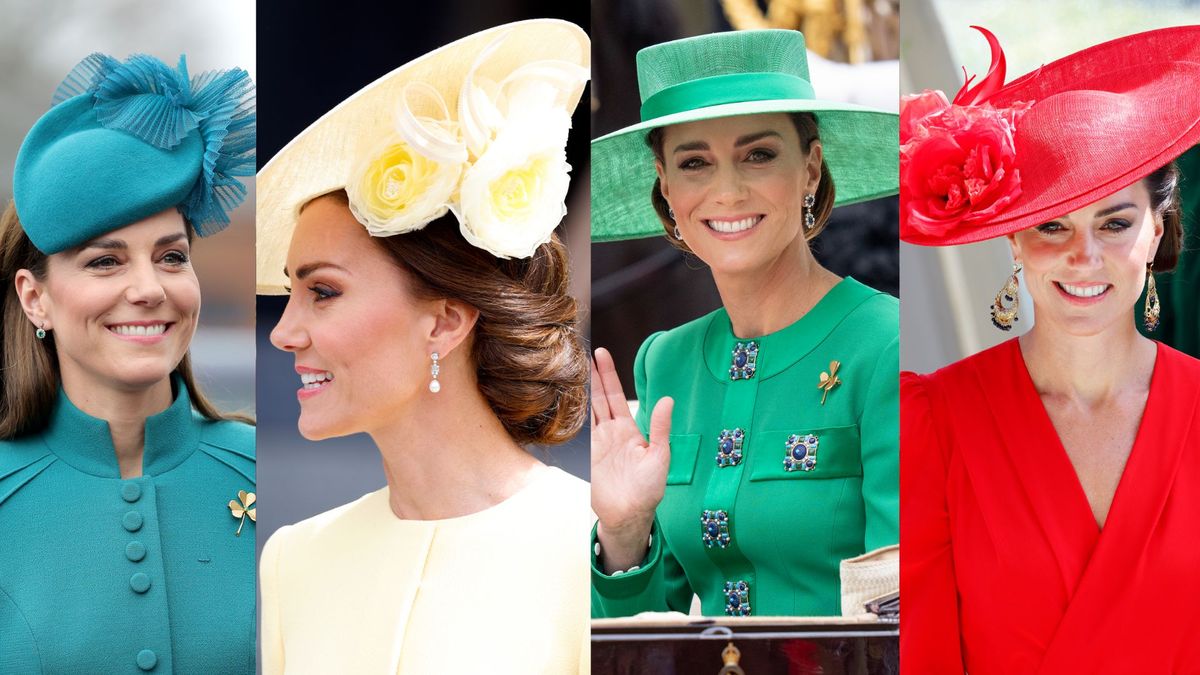 32 times Kate Middleton's hats stole the show, from Trooping the Colour to Royal Ascot