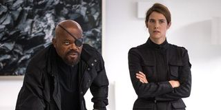 Spider-Man Far From Home Samuel L Jackson Nick Fury Cobie Smulders Maria Hill