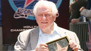 Charles Durning getting his star on the Hollywood Walk Of Fame.