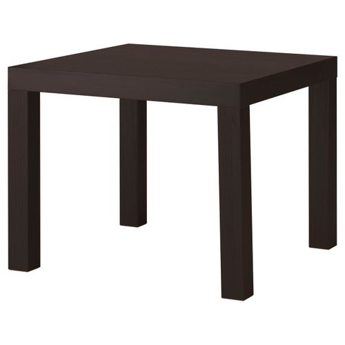 Lack Side Table - Black-Brown